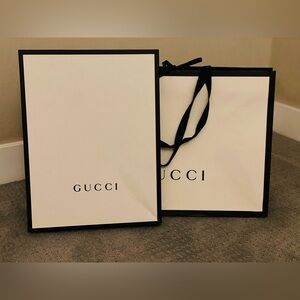 GUCCI EMPTY BOX WITH BAG